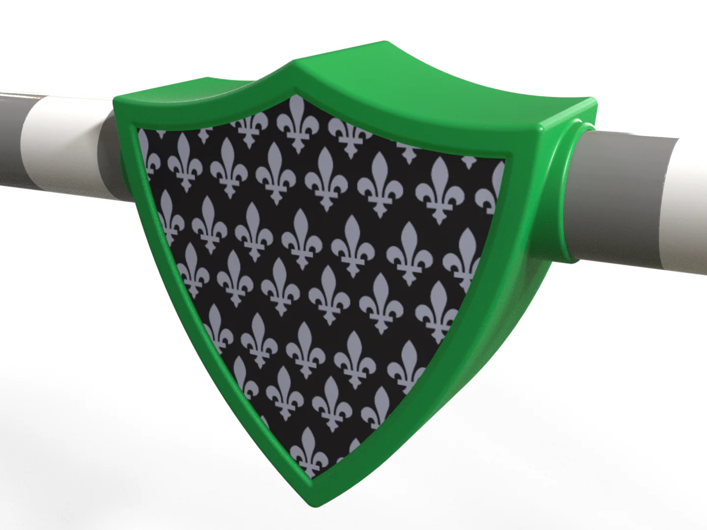 Bio-Green Shield PolePendant | Single