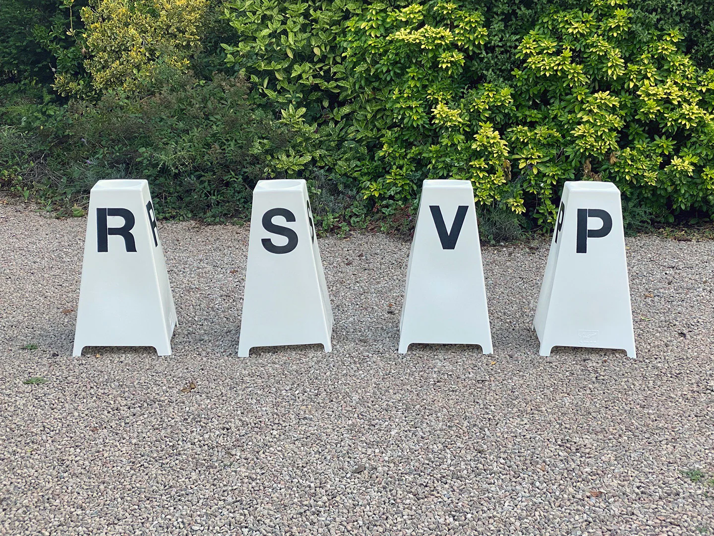 Dressage Tower Markers with Plant Pot Holder | Set of 4