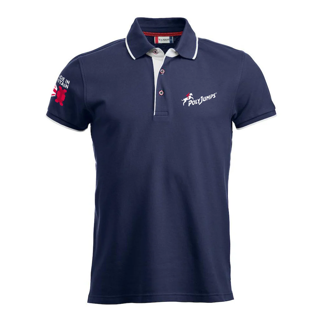 PolyJumps Polo Shirt | Navy - Image 2