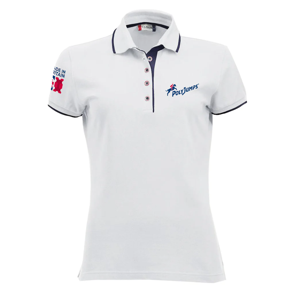PolyJumps Polo Shirt | White