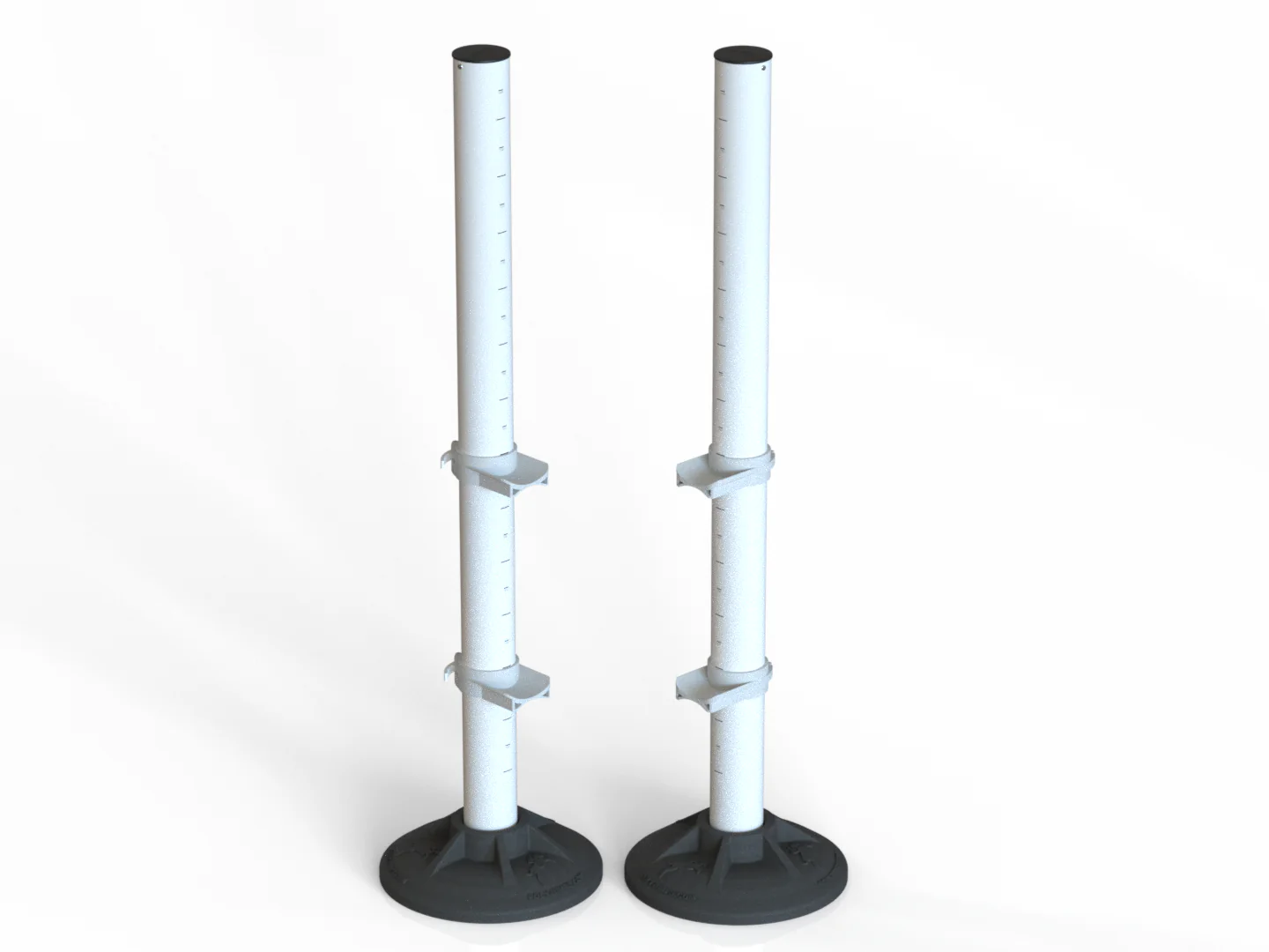 Upright Pole Stand | Pair - Image 2
