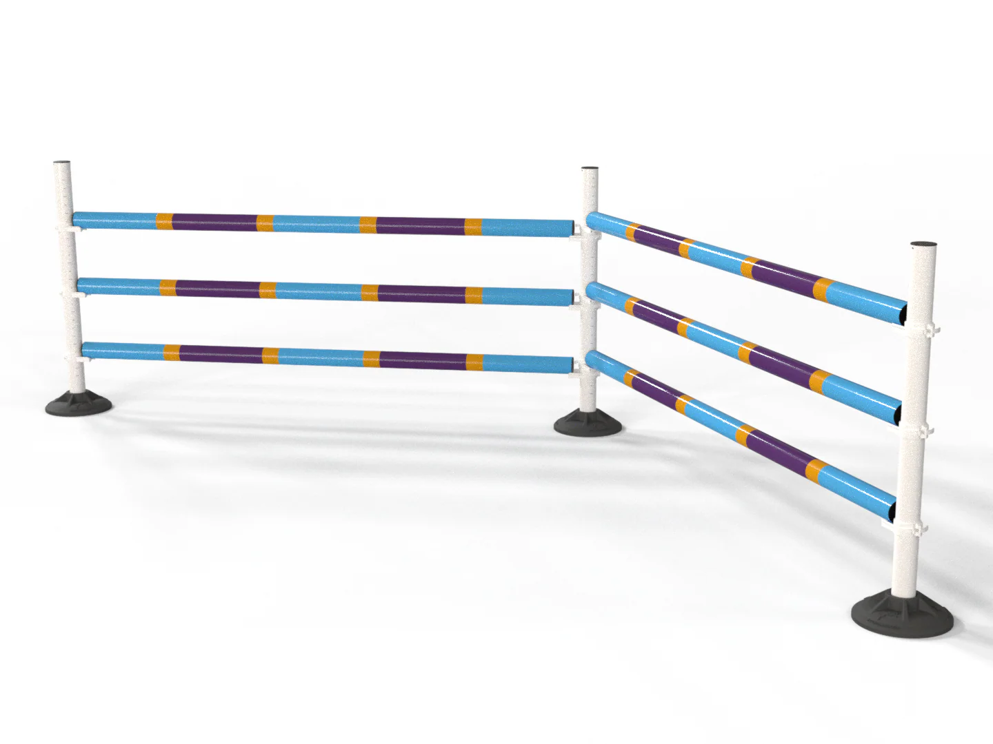 Upright Pole Stand Trio Set | 2 Fence - Image 42