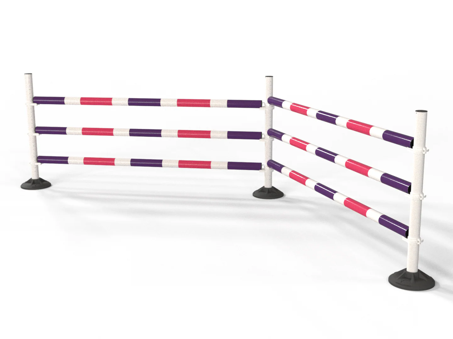 Upright Pole Stand Trio Set | 2 Fence - Image 47